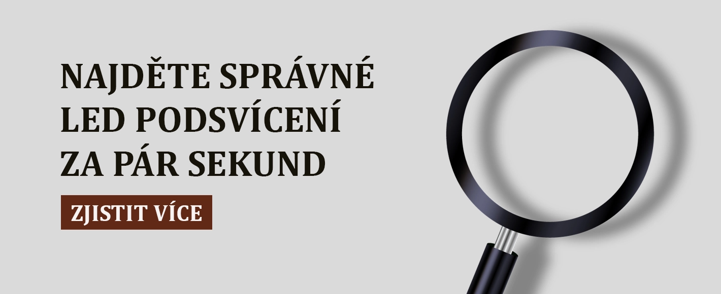 Nájdite správne LED podsvietenie za pár sekúnd