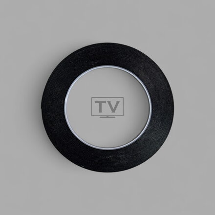 Černá oboustranná pěnová páska 5 mm × 10 m – pro přilepení LCD obrazovky k rámu TV Černá oboustranná pěnová páska 5 mm × 10 m – pro přilepení LCD obrazovky k rámu TV